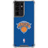 NBA New York Knicks Distressed Galaxy S21 Ultra 5G Clear Case