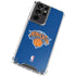 NBA New York Knicks Distressed Galaxy S21 Ultra 5G Clear Case
