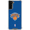 NBA New York Knicks Distressed Galaxy S22 Plus Clear Case