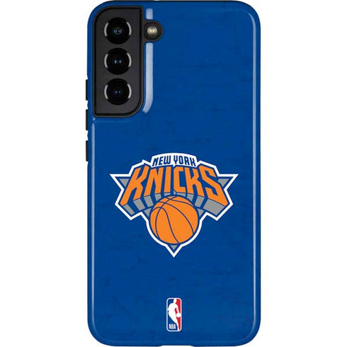 NBA New York Knicks Distressed Galaxy S22 Plus Pro Case