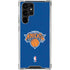 NBA New York Knicks Distressed Galaxy S22 Ultra Clear Case