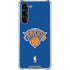 NBA New York Knicks Distressed Galaxy S23 Plus Clear Case