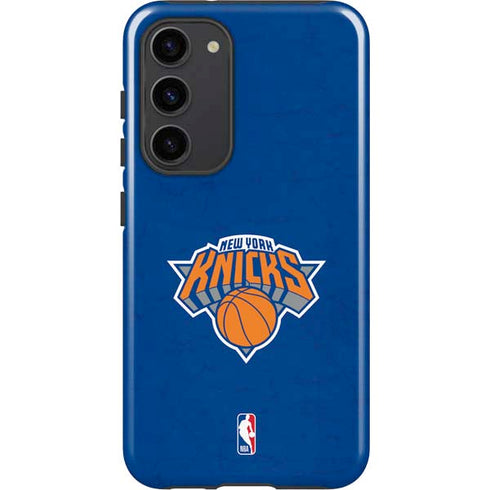 NBA New York Knicks Distressed Galaxy S23 Plus Pro Case