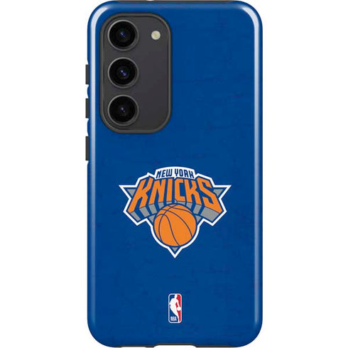 NBA New York Knicks Distressed Galaxy S23 Pro Case