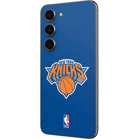 NBA New York Knicks Distressed Galaxy S23 Skin