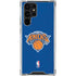 NBA New York Knicks Distressed Galaxy S23 Ultra Clear Case
