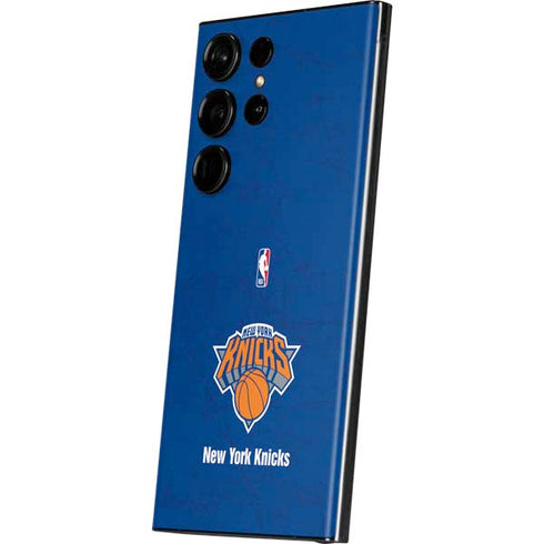 NBA New York Knicks Distressed Galaxy Skins
