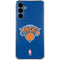 NBA New York Knicks Distressed Galaxy S24 Clear Case