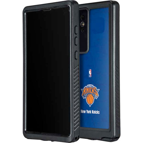 NBA New York Knicks Distressed Galaxy S24 Ultra Waterproof Case