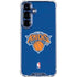 NBA New York Knicks Distressed Galaxy S25 Plus Clear Case