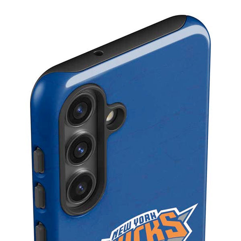 NBA New York Knicks Distressed Galaxy S25 Plus Impact Case