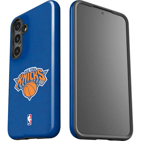 NBA New York Knicks Distressed Galaxy S25 Plus Impact Case