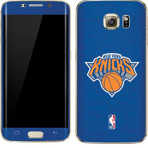 NBA New York Knicks Distressed Galaxy S7 Edge Skin