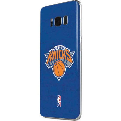 NBA New York Knicks Distressed Galaxy S8 Plus Skin