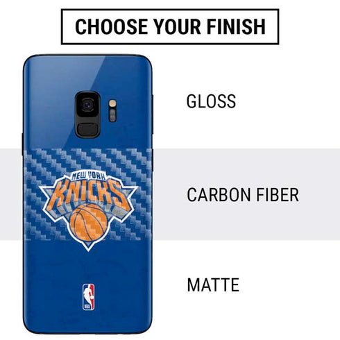 NBA New York Knicks Distressed Galaxy S9 Skin