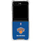 NBA New York Knicks Distressed Galaxy Z Flip5 5G Clear Case