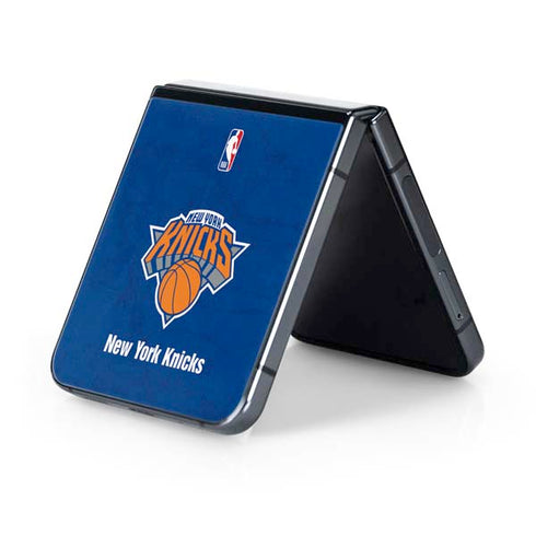 NBA New York Knicks Distressed Galaxy Z Flip5 5G Skin
