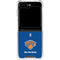 NBA New York Knicks Distressed Galaxy Z Flip6 Clear Case