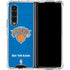 NBA New York Knicks Distressed Galaxy Z Fold4 5G Clear Case