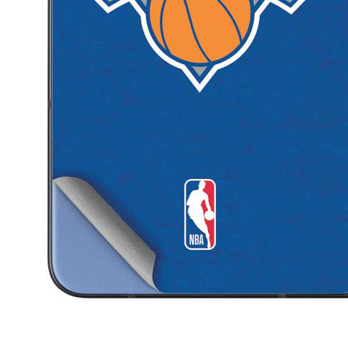 NBA New York Knicks Distressed Galaxy Z Fold5 5G Skin