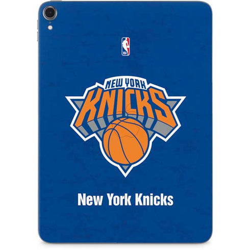 NBA New York Knicks Distressed Apple iPad Pro Skin