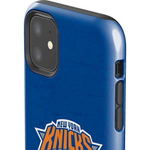 NBA New York Knicks Distressed iPhone 11 Impact Case