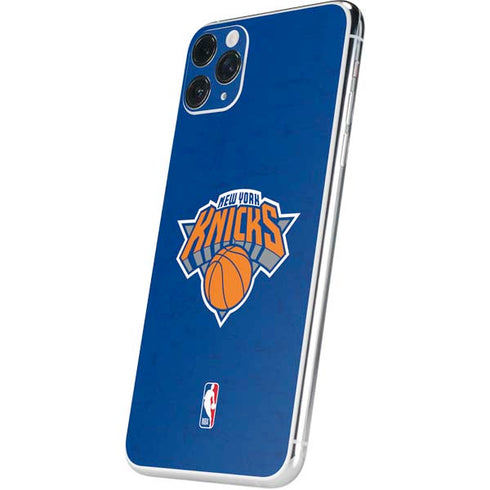 NBA New York Knicks Distressed iPhone 11 Pro Max Skin