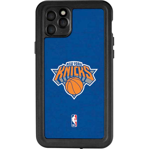 NBA New York Knicks Distressed iPhone 11 Pro Max Waterproof Case