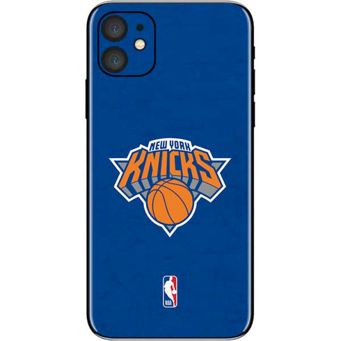 NBA New York Knicks Distressed iPhone 11 Skin
