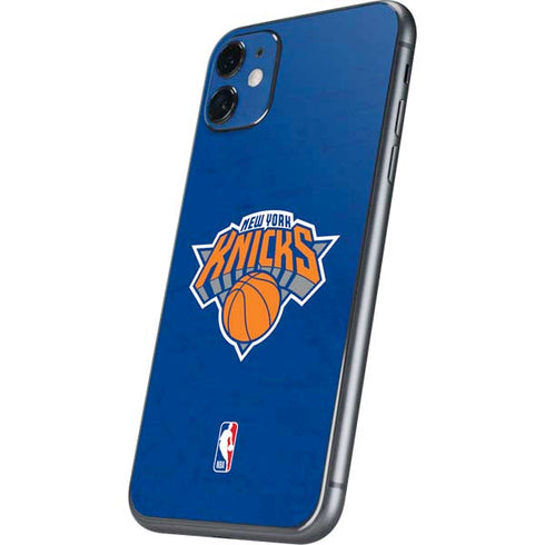 NBA New York Knicks Distressed iPhone 11 Skin
