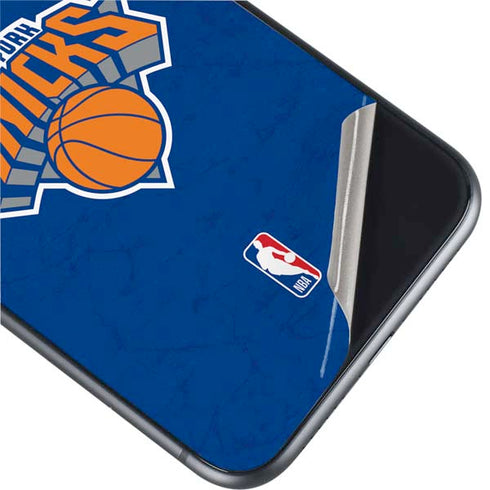 NBA New York Knicks Distressed iPhone 11 Skin