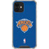 NBA New York Knicks Distressed iPhone 12 Clear Case