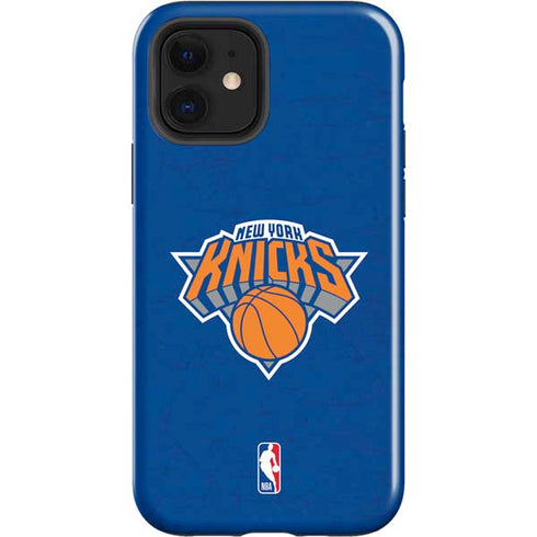 NBA New York Knicks Distressed iPhone 12 Impact Case