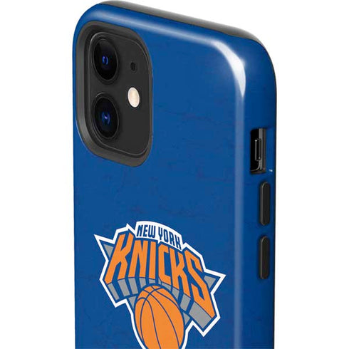 NBA New York Knicks Distressed iPhone 12 Impact Case