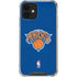 NBA New York Knicks Distressed iPhone 12 Mini Clear Case