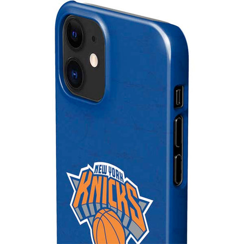 NBA New York Knicks Distressed iPhone 12 Mini Lite Case