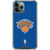 NBA New York Knicks Distressed iPhone 12 Pro Clear Case