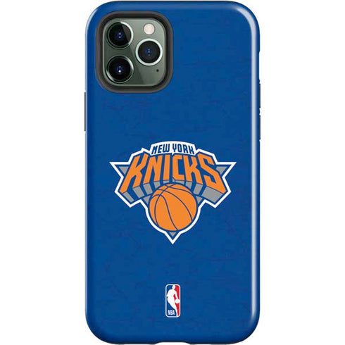 NBA New York Knicks Distressed iPhone 12 Pro Max Impact Case