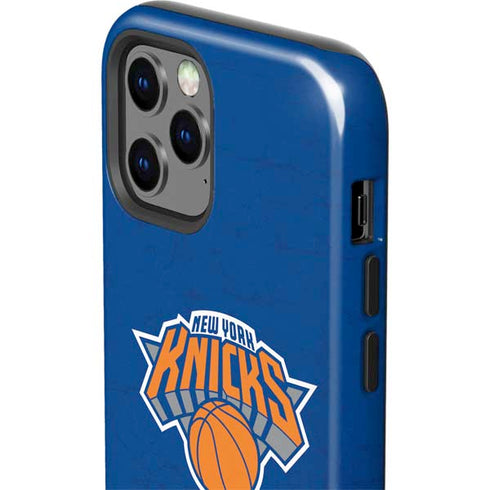 NBA New York Knicks Distressed iPhone 12 Pro Max Impact Case