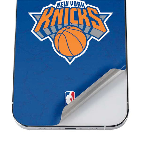 NBA New York Knicks Distressed iPhone 12 Pro Skin