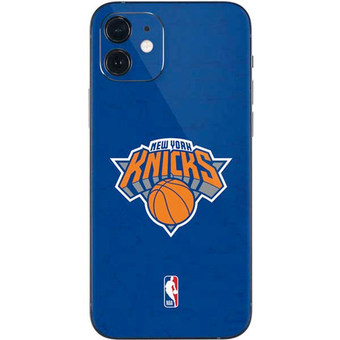 NBA New York Knicks Distressed iPhone 12 Skin