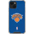 NBA New York Knicks Distressed iPhone 13 Clear Case