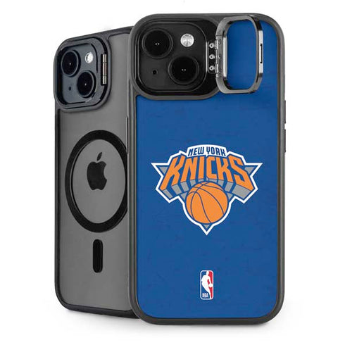 NBA New York Knicks Distressed iPhone 13 Kickstand Case
