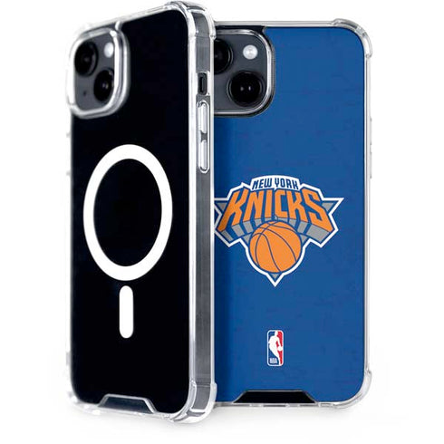 NBA New York Knicks Distressed iPhone 13 MagSafe Case