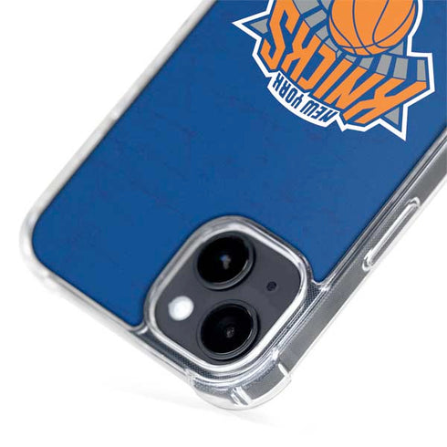 NBA New York Knicks Distressed iPhone 13 MagSafe Case