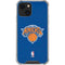 NBA New York Knicks Distressed iPhone 13 Mini Clear Case