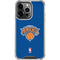 NBA New York Knicks Distressed iPhone 13 Pro Clear Case