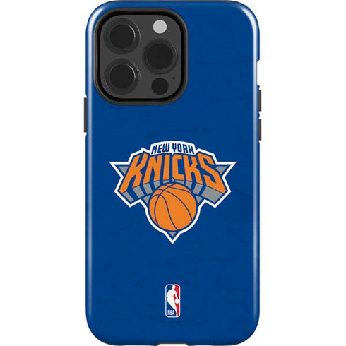 NBA New York Knicks Distressed iPhone 13 Pro Impact Case