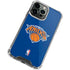 NBA New York Knicks Distressed iPhone 13 Pro Max Clear Case