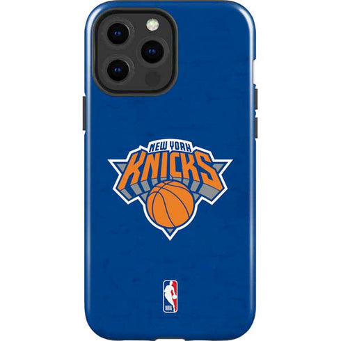 NBA New York Knicks Distressed iPhone 13 Pro Max Impact Case